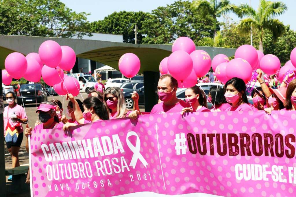 Prefeitura de Nova Odessa lança nesta ª feira a campanha Outubro Rosa e Novembro Azul